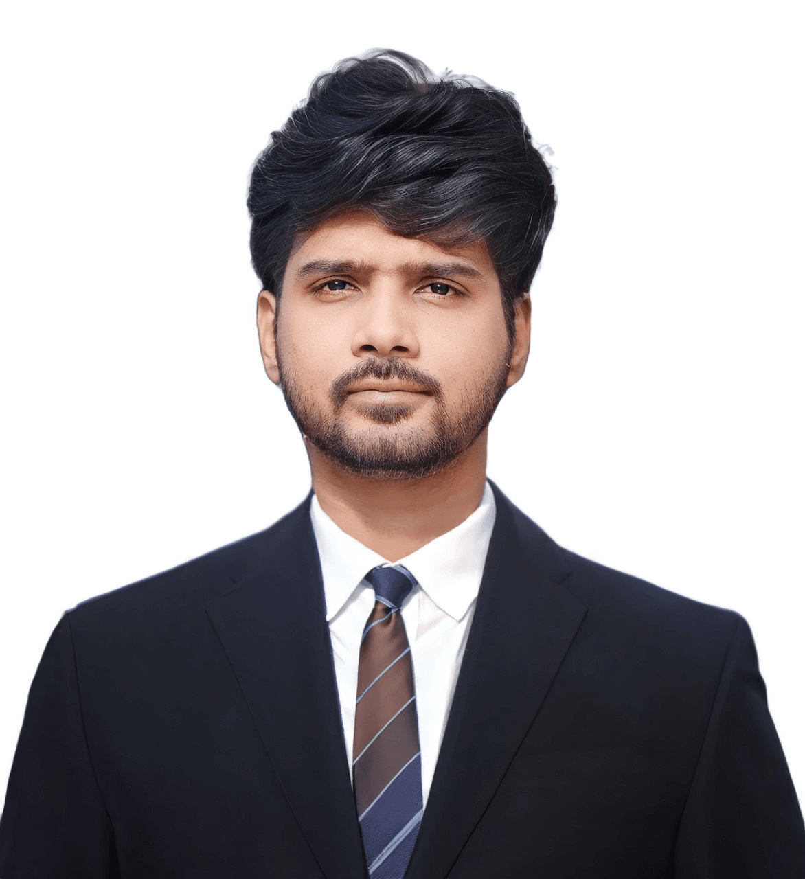 Portrait of Mr. Souvik Dey, Co-Founder of Krayan Supply Chain Consulting